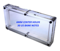 NEW Acrylic BEP 50 Bank Note Currency Display