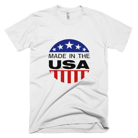 "Made in the USA" Cotton Short-Sleeve T-Shirt